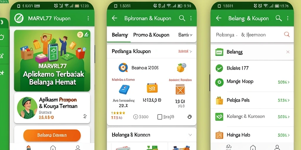 Tampilan antarmuka pengguna MARVRL77 yang menarik dan fungsional.