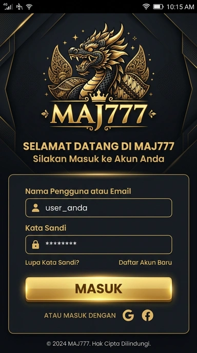 Panduan Masuk Akun maj777 untuk Pengguna Android